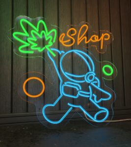 Kosmo Shop Neon Sign