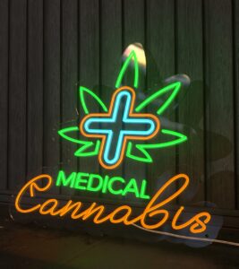 Medical Cannabis V1 Neon Sign