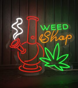 Weed Shop V1 Neon Sign