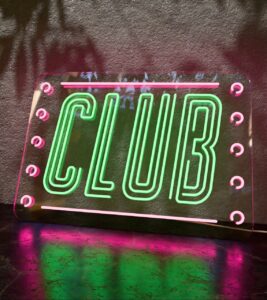 Club V1 Led Neon Sign