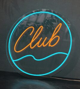 Club V2 Led Neon Sign