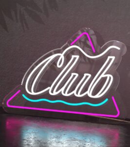 Club V3 Led Neon Sign