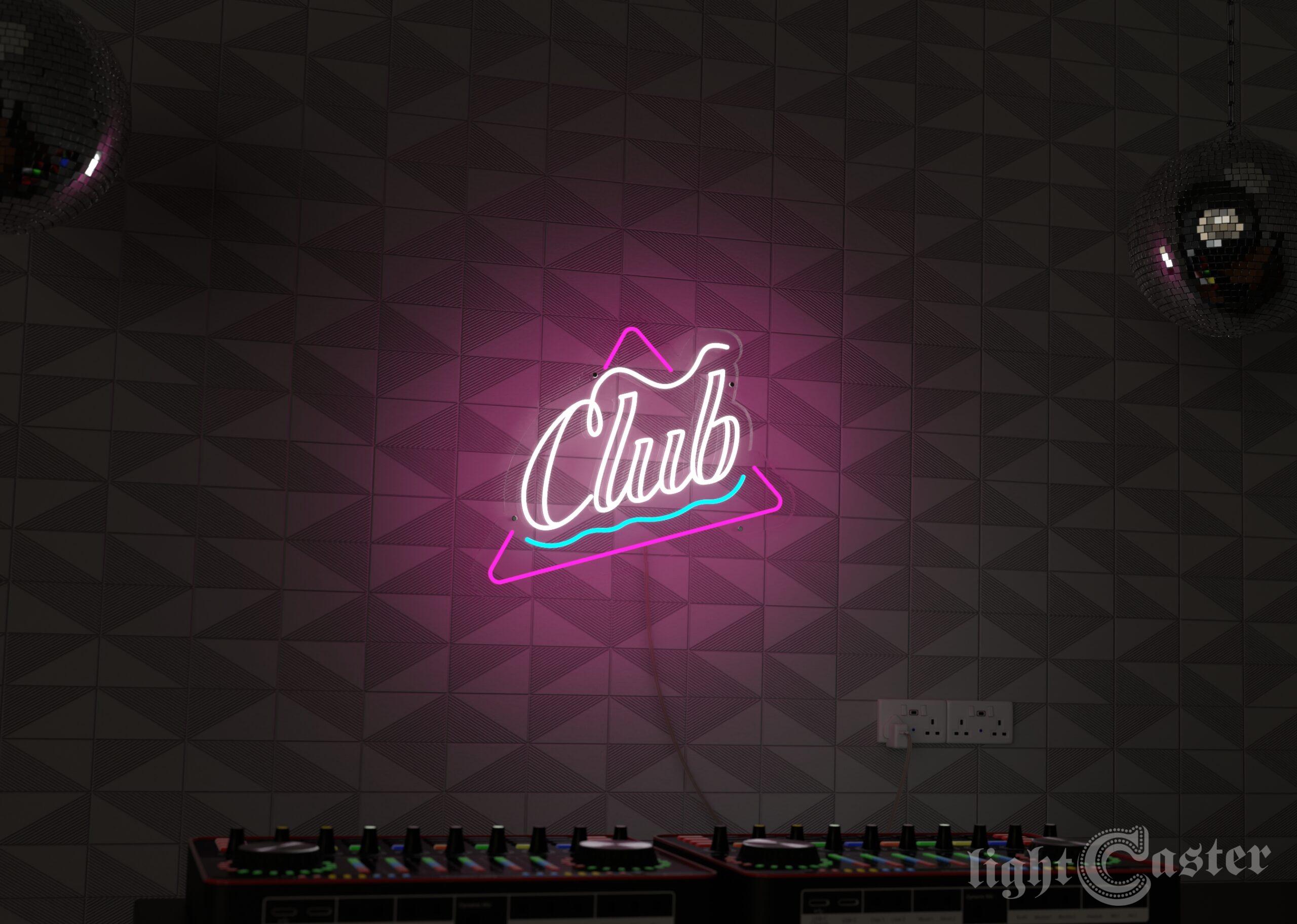 Club V3 LED Neon sign