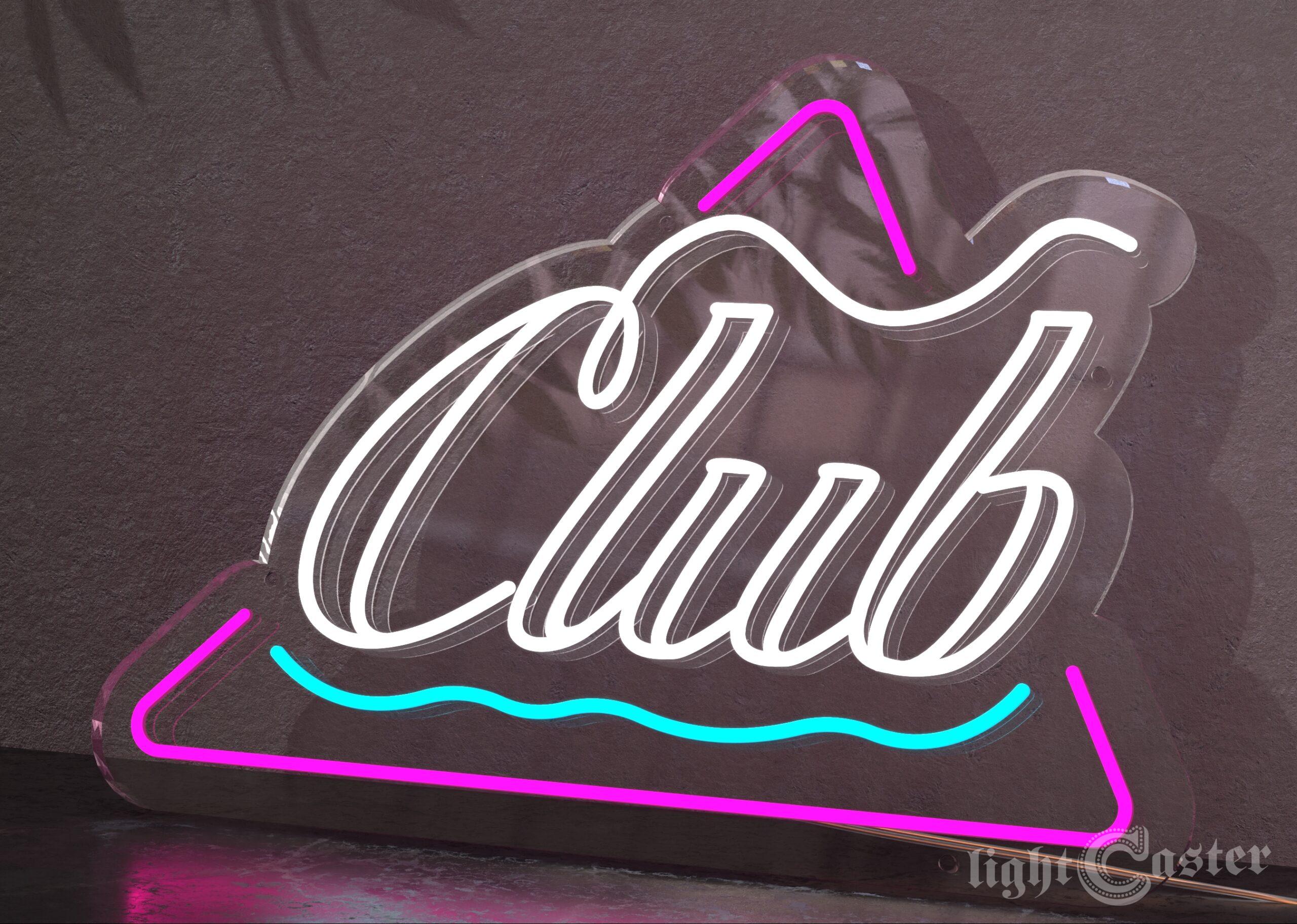 Club V3 LED Neon sign